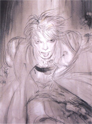 Illustration for article titled When A Final Fantasy Artist (And Neil Gaiman) Did Sci-Fi David Bowie